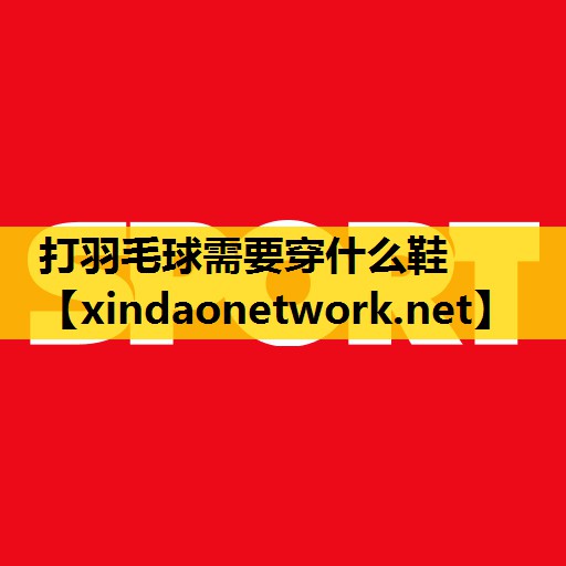 打羽毛球需要穿什么鞋