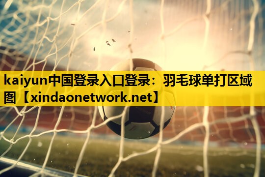 kaiyun中国登录入口登录：羽毛球单打区域图
