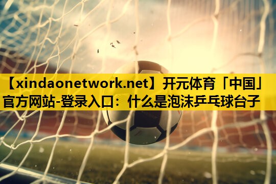 什么是泡沫乒乓球台子