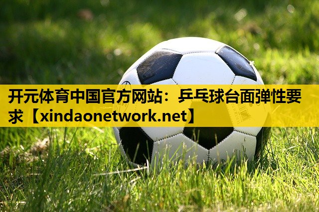 乒乓球台面弹性要求