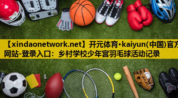 乡村学校少年宫羽毛球活动记录