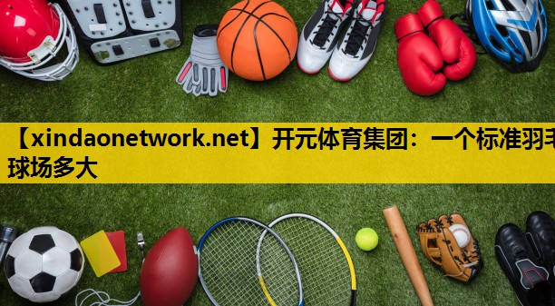 一个标准羽毛球场多大